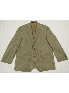 Lauren Ralph Lauren LRL Silk Wool 2 Button Blazer Sport Coat Jacket 44 S